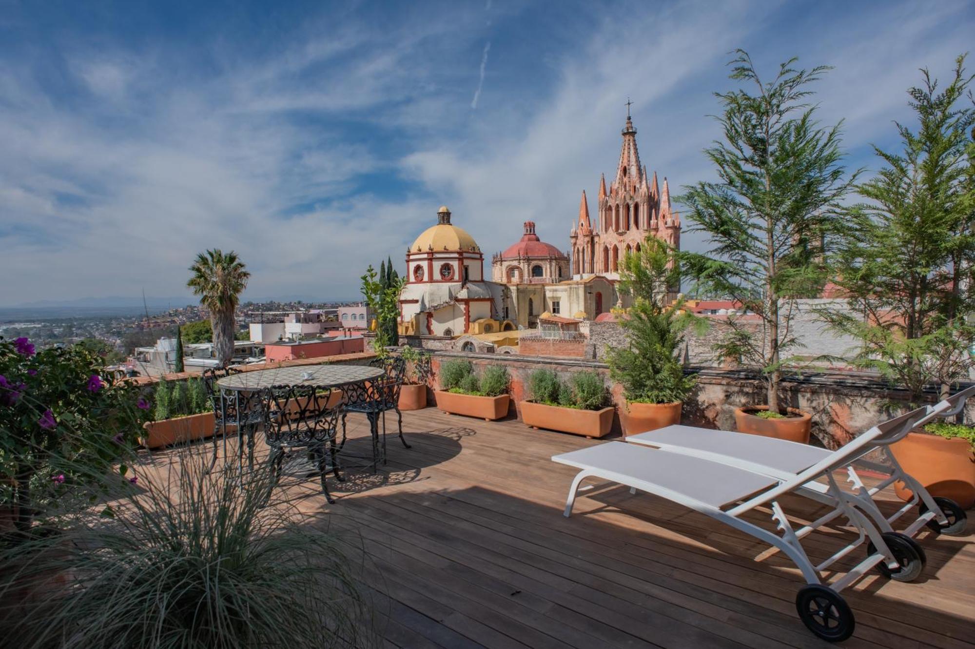 Suite De Lujo Con Terraza Panoramica Альенде Экстерьер фото